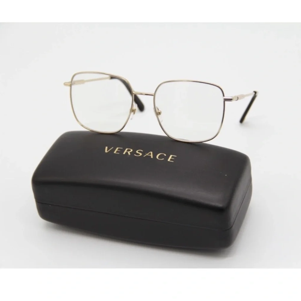 NEW VERSACE EYEGLASSES VE1281 1002 WOMEN’S EYEWEAR VERSACE MOD 1281 GOLD